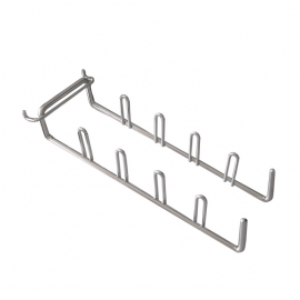 PORTA RACCHETTE/PADEL PER PANNELLO DOGATO